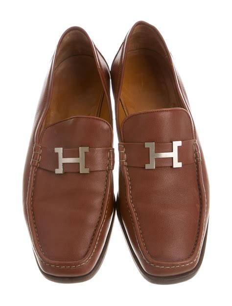 men's hermes loafers